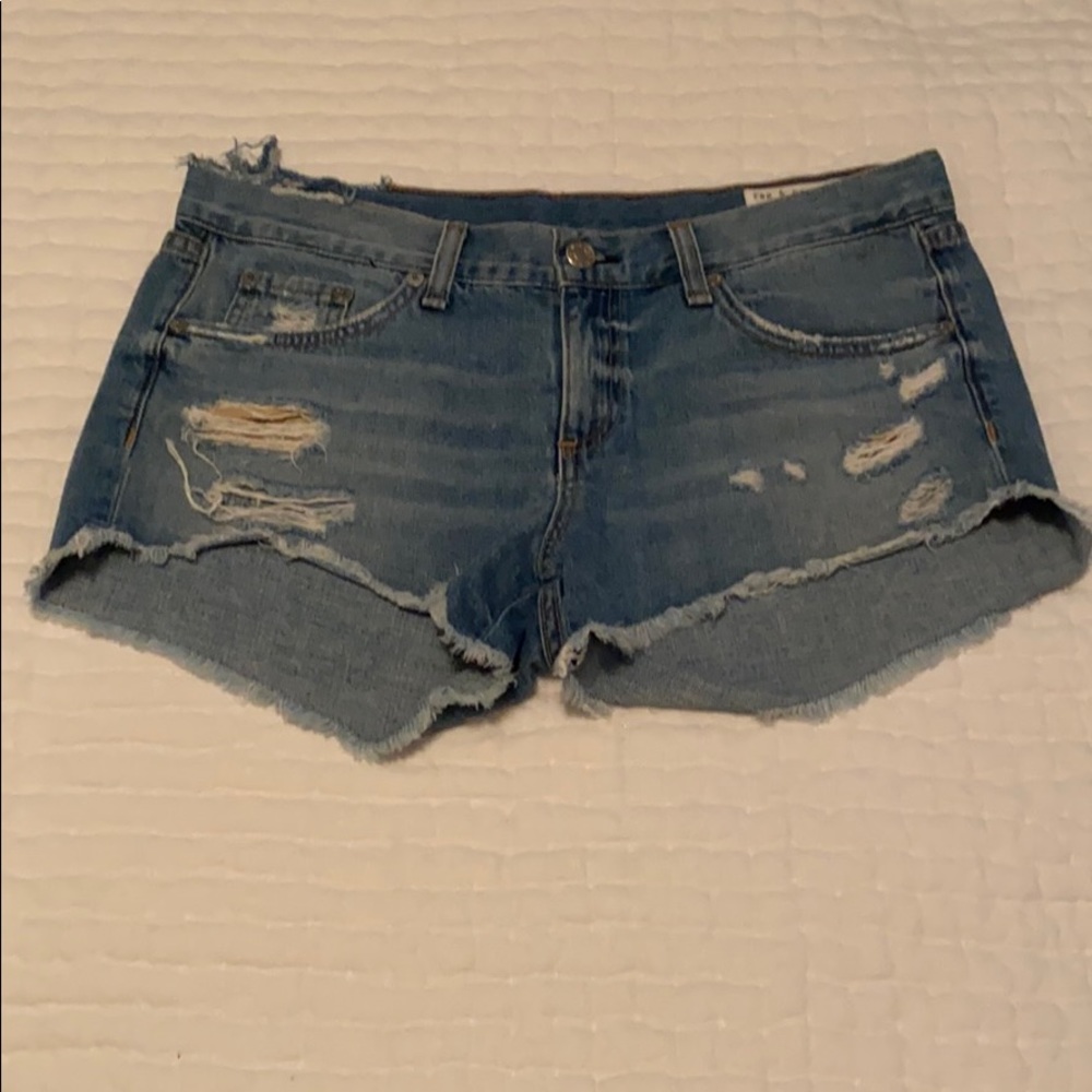 Rag & Bone Jean Cutoff Shorts